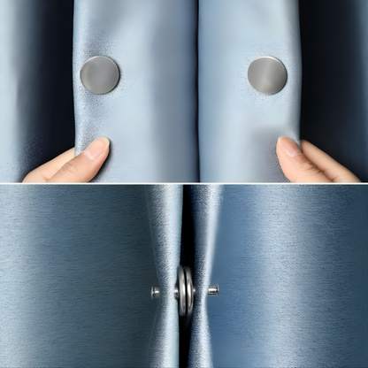 CurtainSnap™ – Magnetische Gordijnclips voor Gesloten Gordijnen [4+4 Gratis]