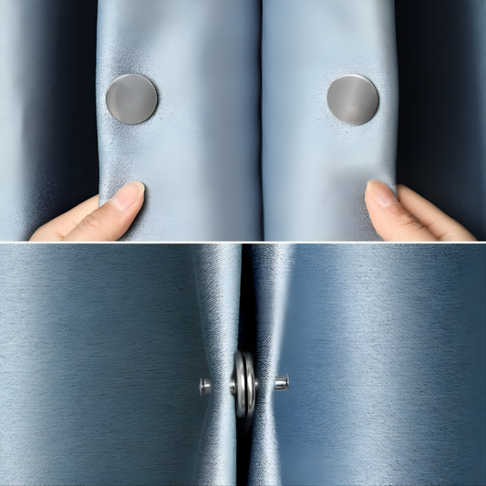CurtainSnap™ – Magnetische Gordijnclips voor Gesloten Gordijnen [4+4 Gratis]