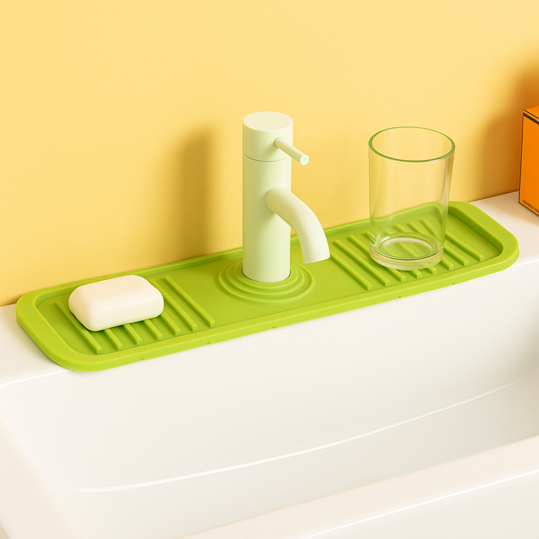 SinkShield™ - Siliconen mat voor keukenkranen [50% Korting]