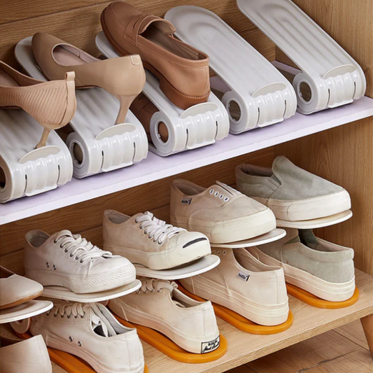 DuoRack™ - Dubbellaags schoenenrek [2 + 2 Gratis]