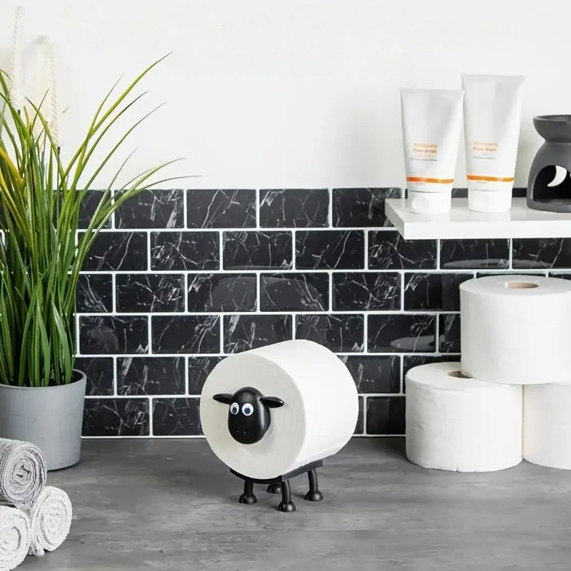SheepyRoll™ – Decoratieve rolhouder voor stijlvolle en praktische opberging [1 + 2 Gratis]