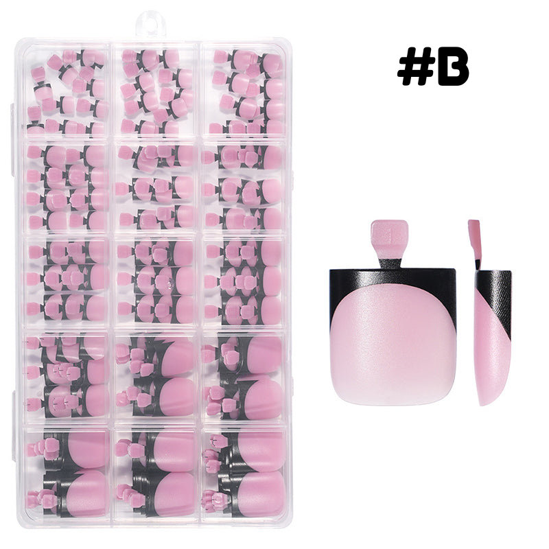 PressNails™ – Herbruikbare Press-On Teennagels | Thuis Pedicure Set