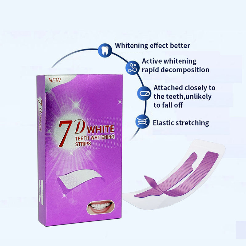 BrightSmile™ Tandbleekstrips – Peroxidevrije Whitening Strips 14 stuks