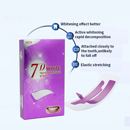 BrightSmile™ Tandbleekstrips – Peroxidevrije Whitening Strips 14 stuks