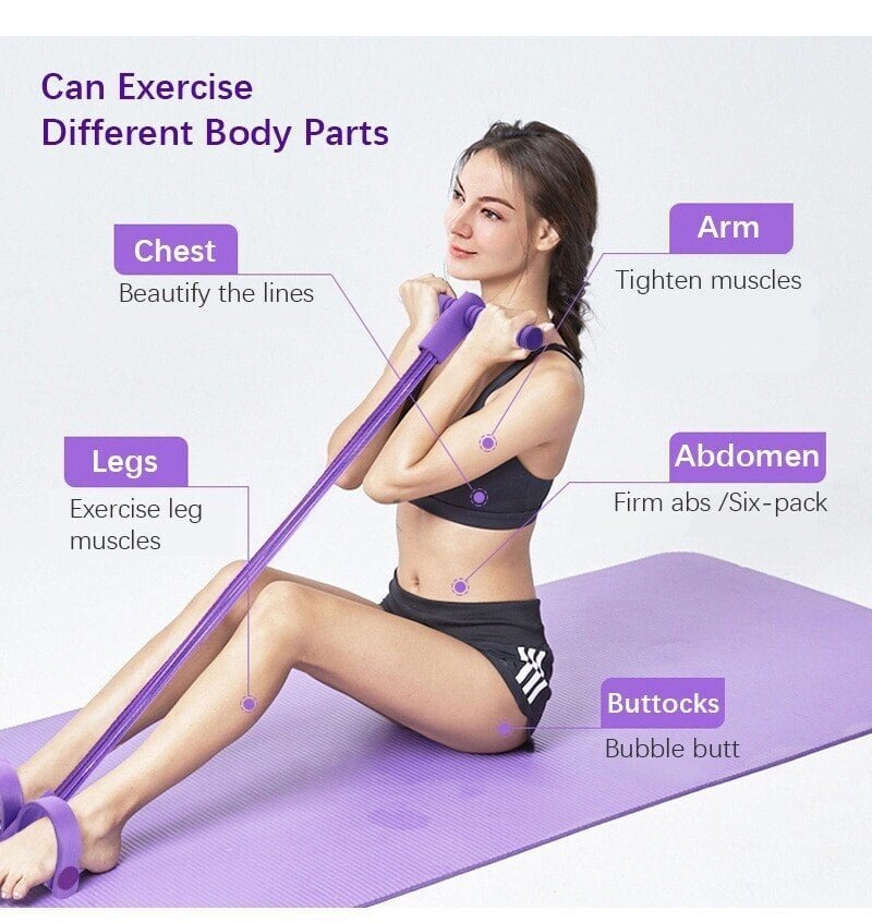 ComfyTrain™ – Pedaal fitnessband voor full-body training thuis [50% Korting]