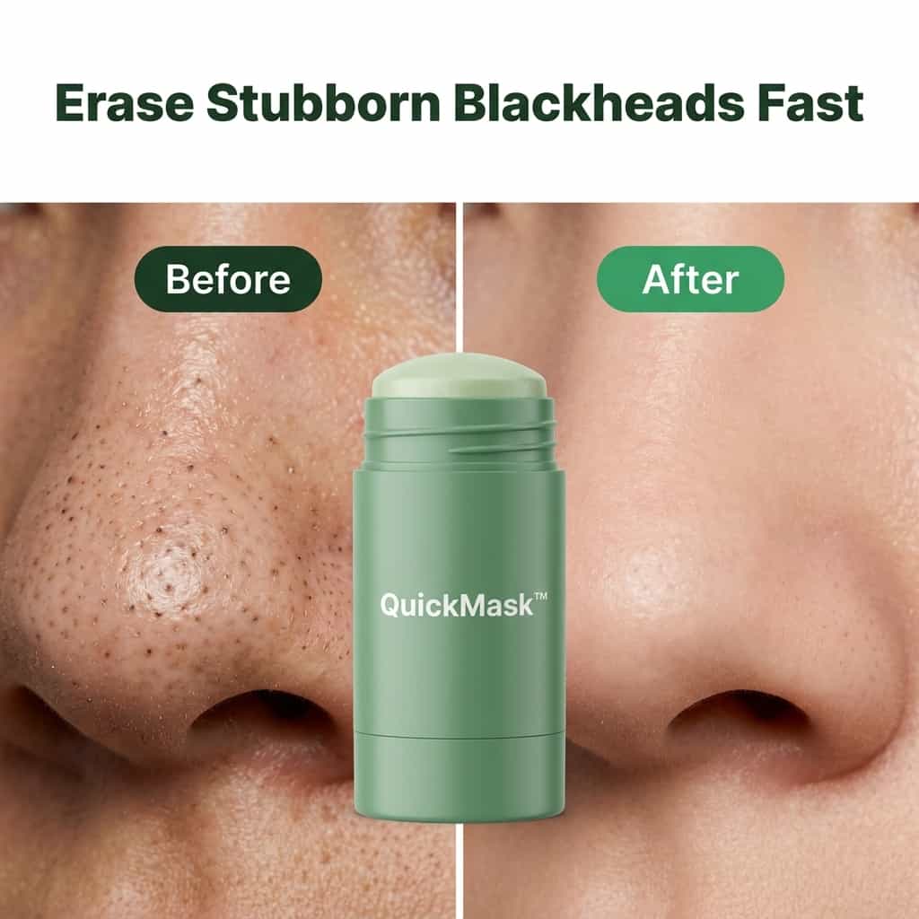 quickmask – Diepporenverzorging voor vlekkeloos zuivere huid [50% Korting]