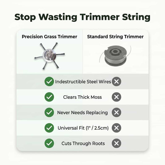 PowerTrim™ Gazonrandenschaar – Strakke Tuinranden Moeiteloos Knippen