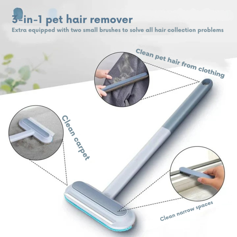 AntiHair™ - Multi-oppervlak haarborstel voor het verwijderen van huisdier haar [50% Korting].