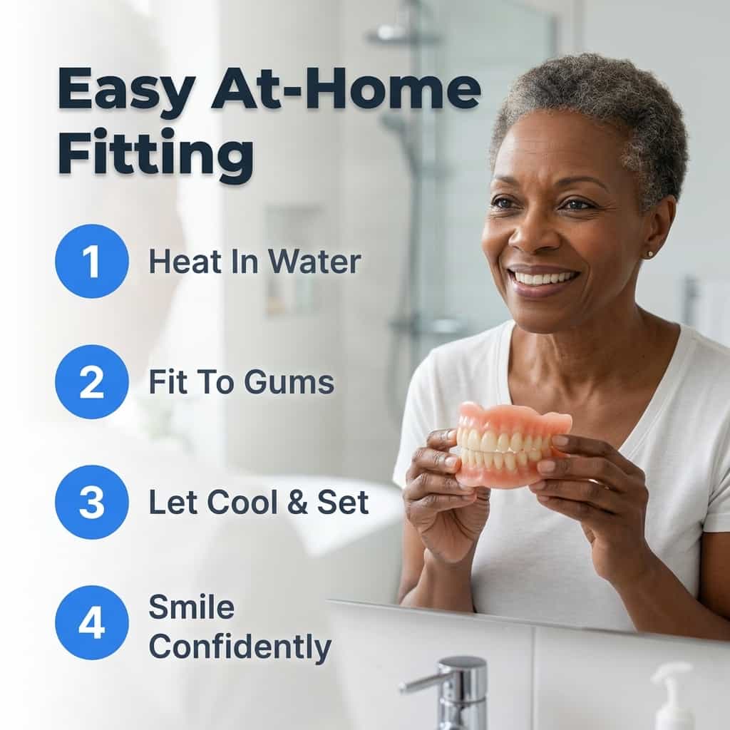 CustomDenture – Natuurlijk mooie tanden zonder lijm – 50% korting