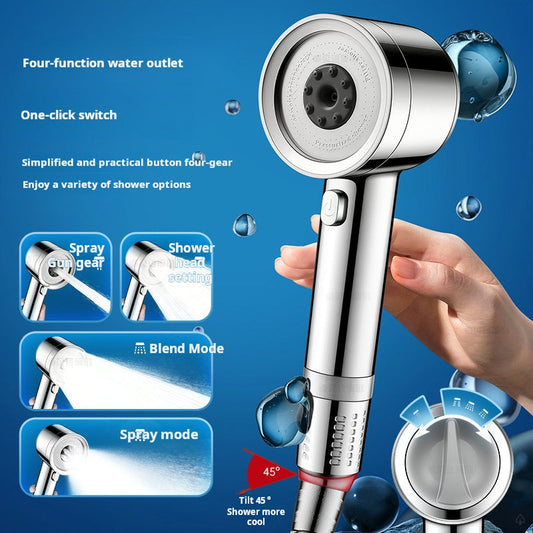 PureFlow – Puur douchegenot met 4 straalstanden en geïntegreerd filter | 50% korting