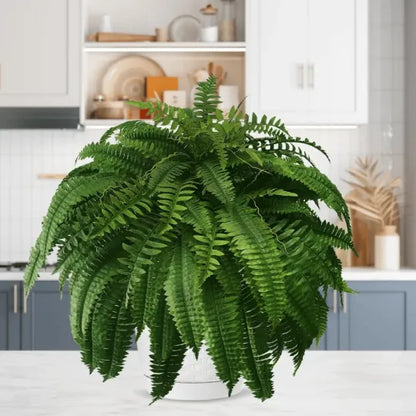 GreenGlow™ Kunstmatige Bostonvaren – Realistische Nepplant voor Binnen & Buiten