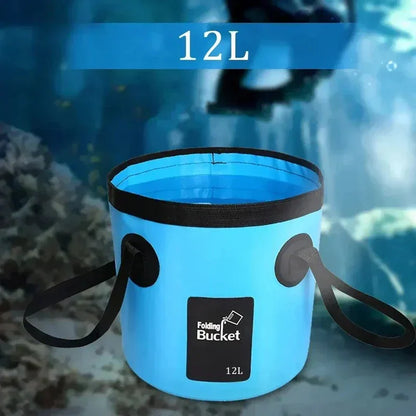 FoldBucket – De opvouwbare wateremmer voor thuis en onderweg [50% korting]