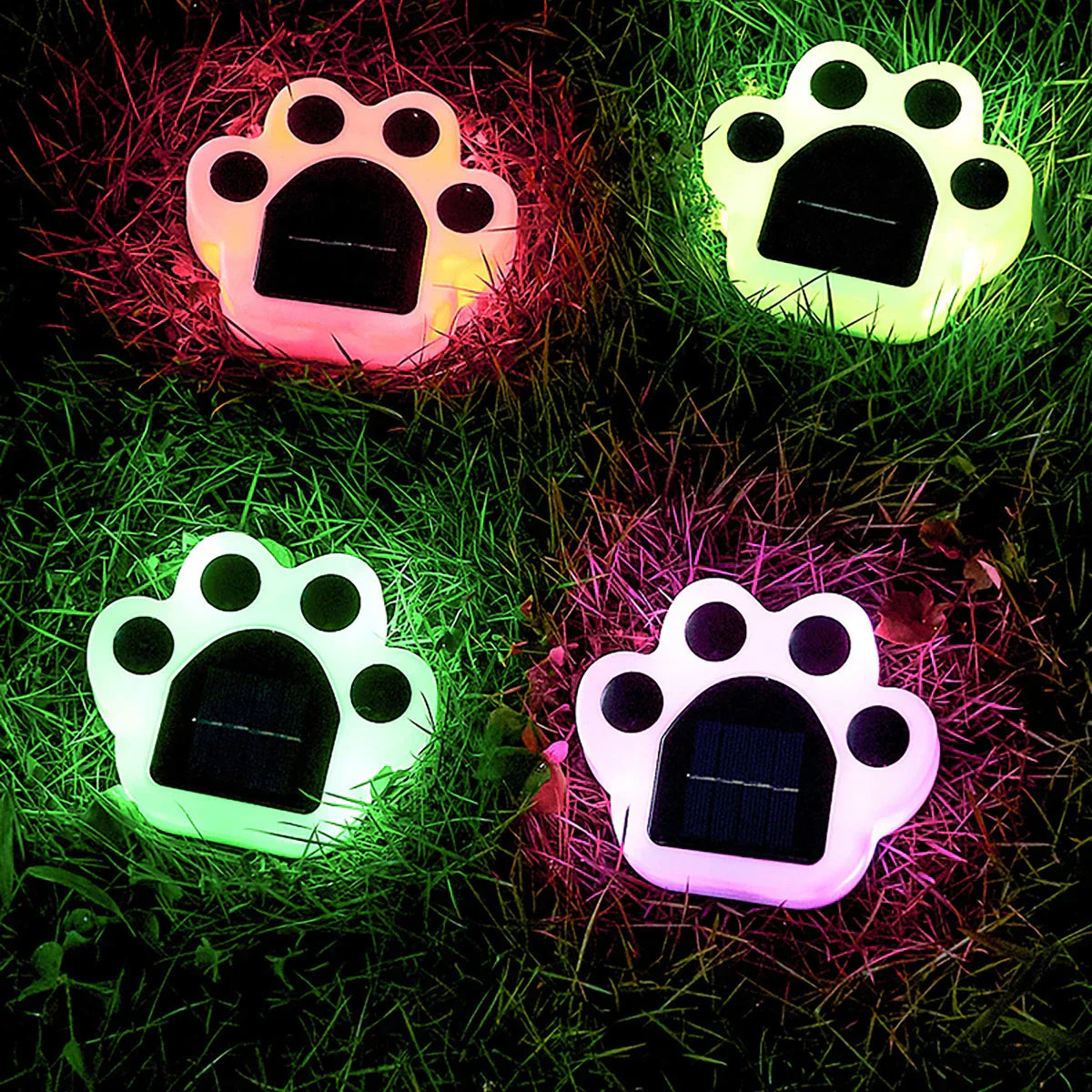 GlowPaw™ – Solar LED Tuinverlichting | 9 Uur Automatisch Licht