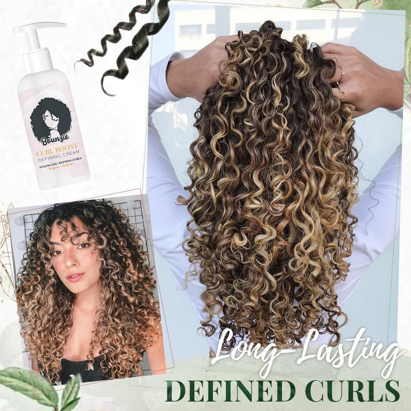 BouncyCurls™ – Verbeterd volume en soepele haarcrème [1 + 1 Gratis]
