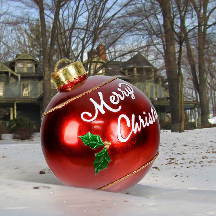 XMasGlobe™ – Grote opblaasbare kerstbal voor feestelijke decoratie [50% Korting]