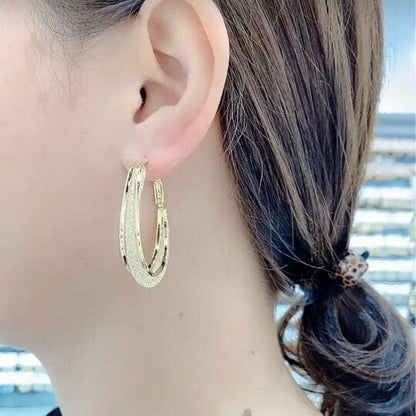 Luméa™ – Elegante Ovale Oorbellen met Zirkonia | 1+1 Gratis