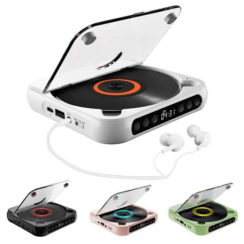 EveryMusic™ – Draagbare CD-speler met Bluetooth | Kristalhelder Geluid