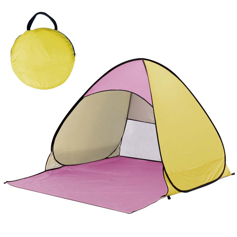 BeachCover™ Pop-Up Strandtent – 98% UV-bescherming voor het hele gezin