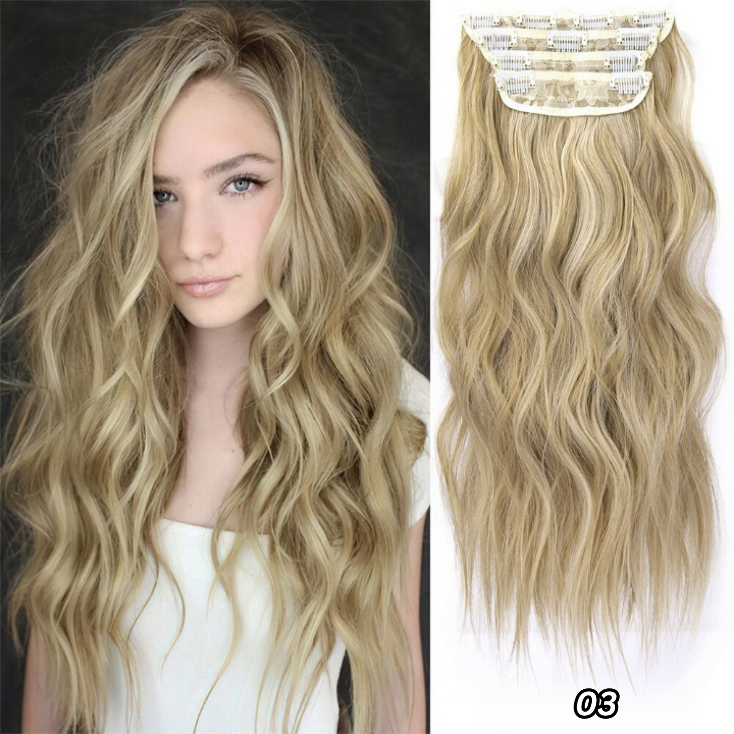 HairLink™ Clip-in Haarverlenging – Meer Volume & Lengte in Seconden