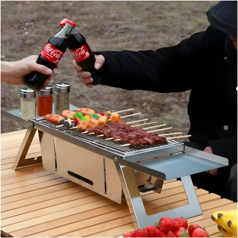 SmokelessPro™ – Opvouwbare Grill voor rookarm, praktisch & mobiel grillen [50% Korting]