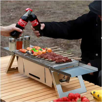 SmokelessPro™ – Opvouwbare Grill voor rookarm, praktisch & mobiel grillen [50% Korting]