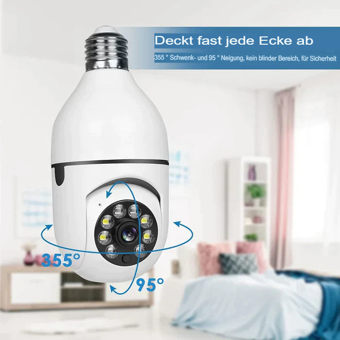 SecureLight™ - Gloeilamp camera [50% Korting]