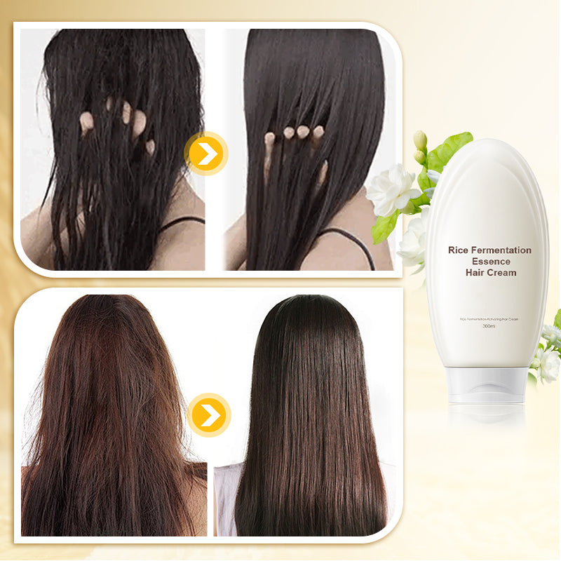 RiceEssence™ Haarverzorging – Gefermenteerde Rijstessence voor Sterker, Glanzend Haar