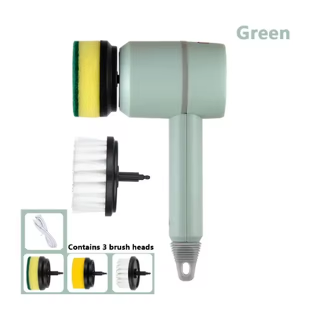 ScrubEase™ – Elektrische Reinigingsborstel voor Badkamer & Keuken