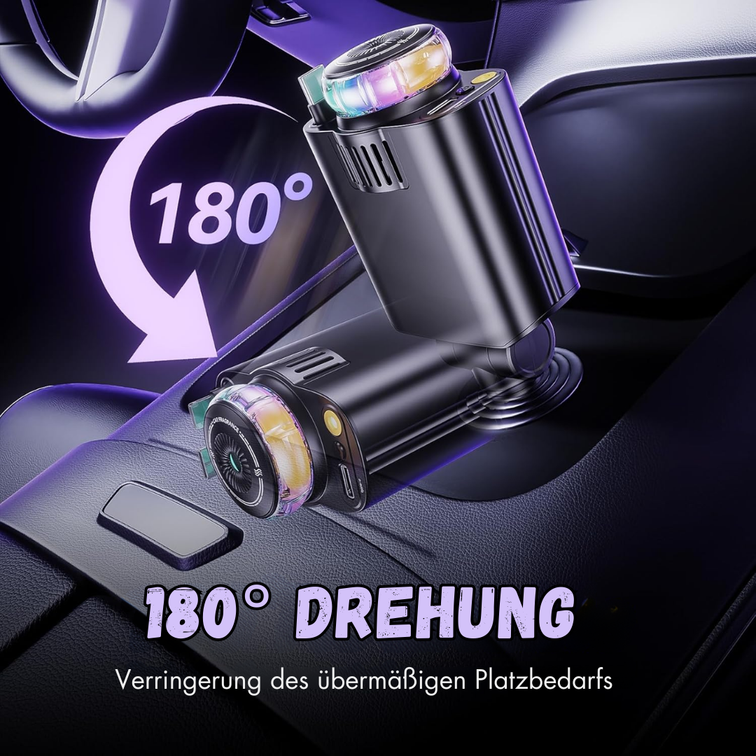 StarLinker™ – 3-in-1 starlight oprolbare autolader met LED-verlichting [50% Korting]