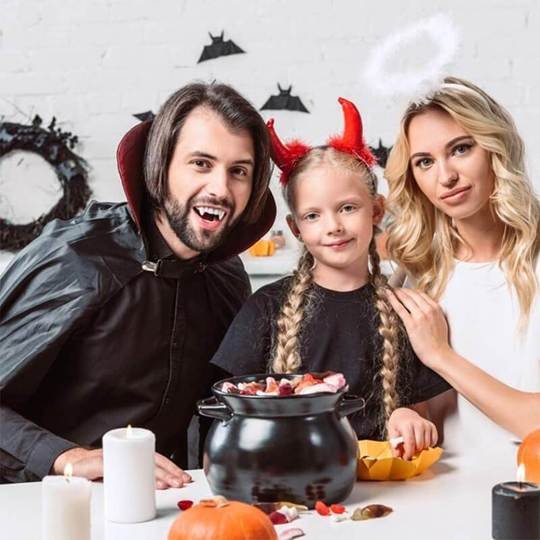 Opklapbare vampiertanden voor Halloween – Uitklapbaar met tongenhendel