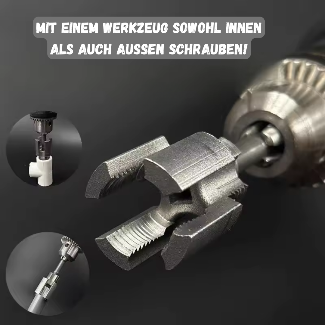 ThreadCraft™ – 2-in-1 pijpdraadsnijder voor nauwkeurig snijden [50% Korting]