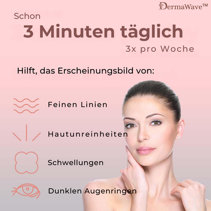 DermaWave™ – 4-in-1 Lichttherapie apparaat voor gezicht en hals, comfortabel thuis [50% Korting]