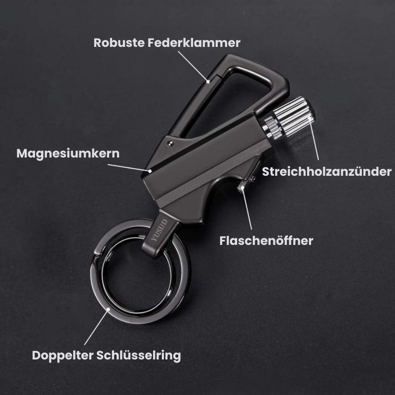 FireNix™ – Winddichte aansteker & praktische sleutelhanger set [1 + 1 Gratis]