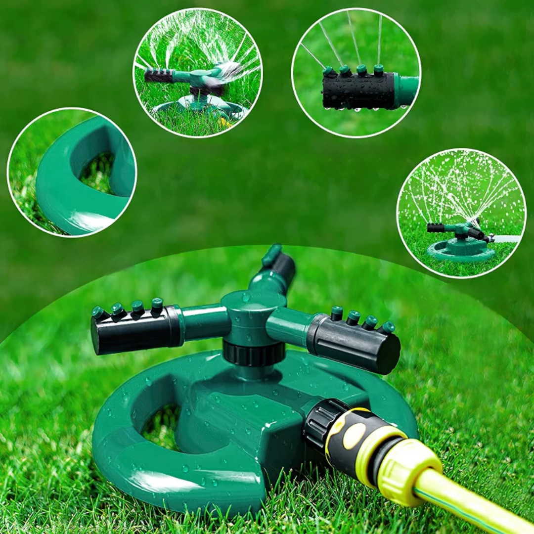 SpinSpray™ - 360° roterende gazonsproeier [50% Korting]