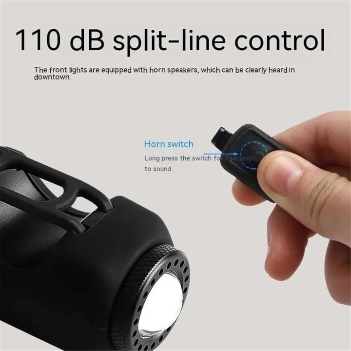 LuminoHorn™ – Fietsbelt met licht – luid, waterdicht & USB-oplaadbaar [50% Korting]
