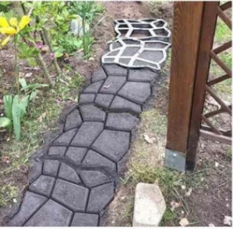 PathMold™ Tuinsjabloon – Maak Zelf Decoratieve Tuinpaden