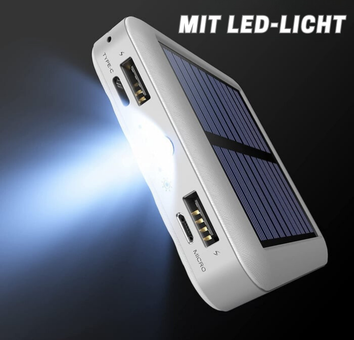 SunVault™ – Krachtige zonne-energie oplader voor onderweg [50% Korting]