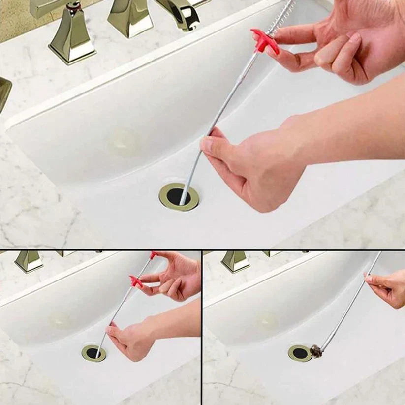 AntiGlog™ - Keuken afvoer schoonmaken haken Voor ontstopte leidingen [1 + 1 Gratis]