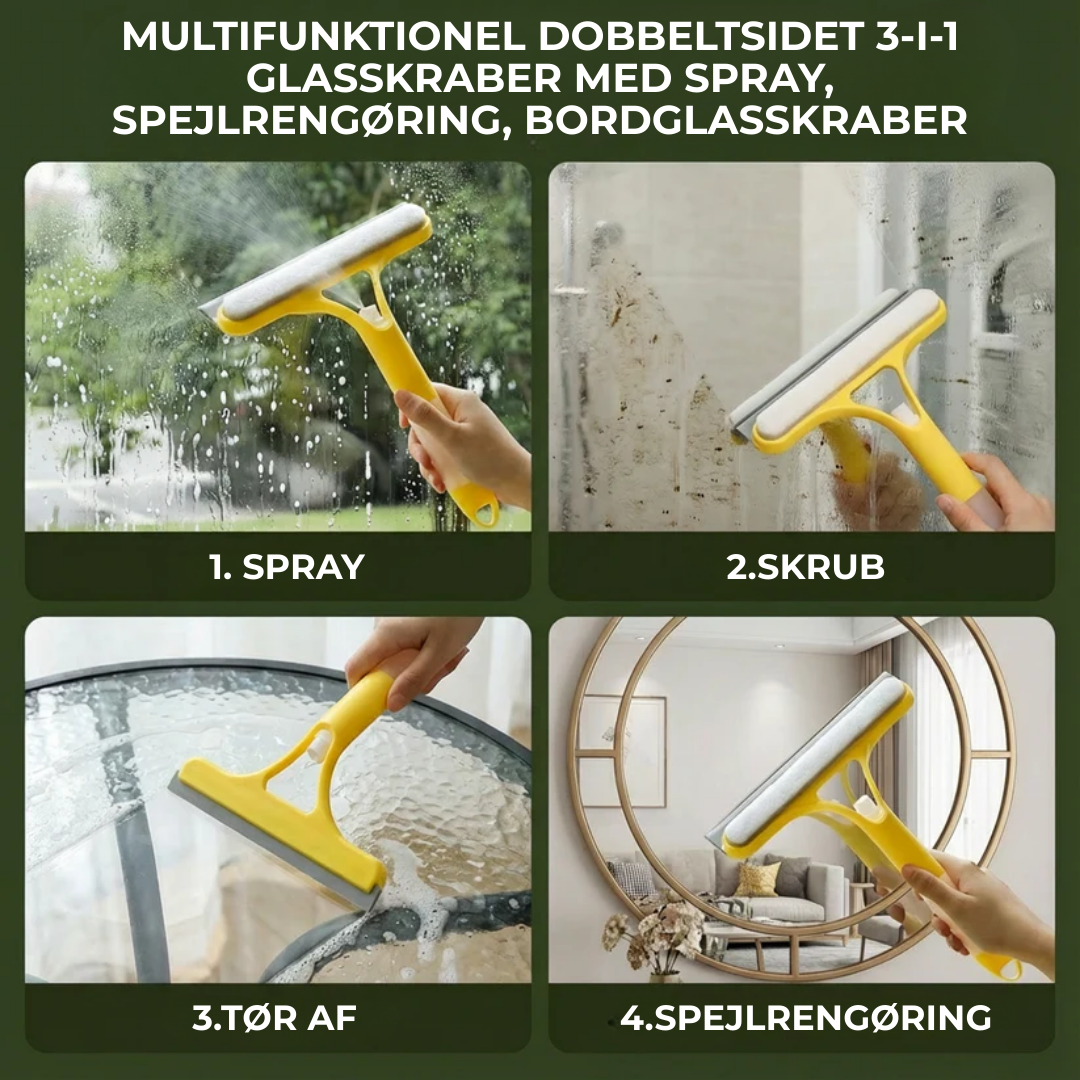 ShineBrush™ – 3-in-1 Ramenreiniger voor Streeploze & Heldere Ramen