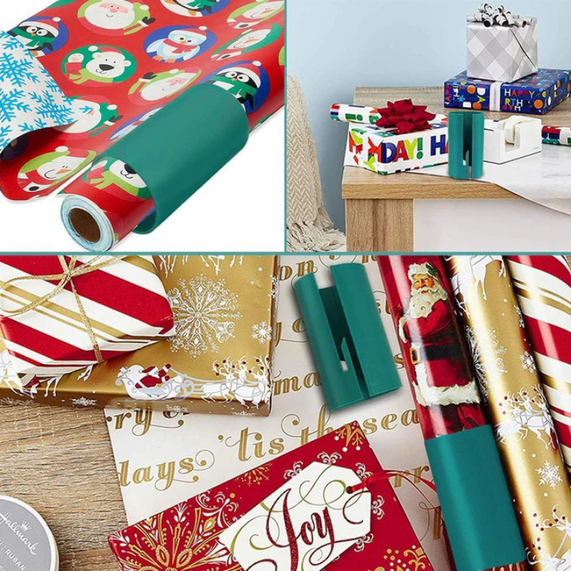 WrapEase™ – Cadeaupapier Snijder voor Snel & Nauwkeurig Inpakken