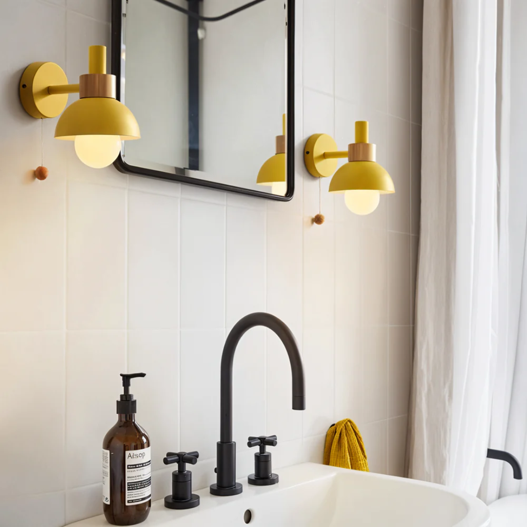 NordLume – Stijlvolle LED-wandlamp met trekschakelaar voor gezellig sfeerverlichting [50% korting]