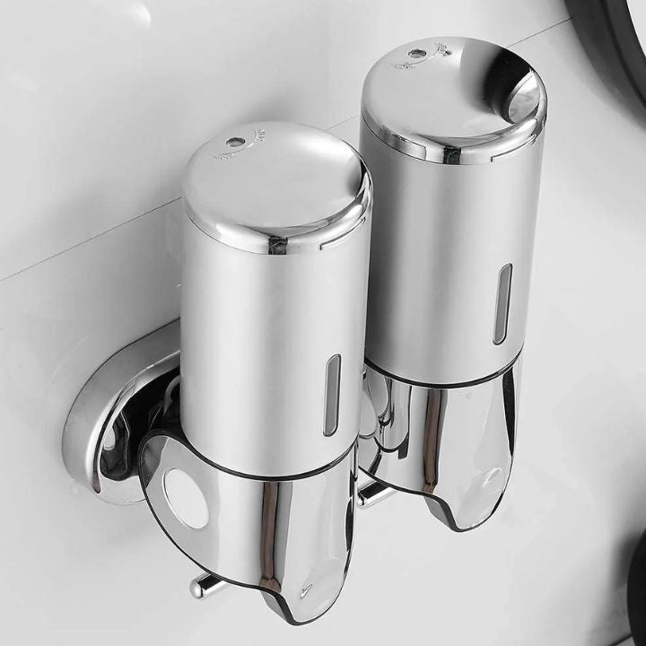50% Korting | AutoSoap™ - 2-in-1 wanddispenser voor een georganiseerde badkamer [Laatste dag korting].
