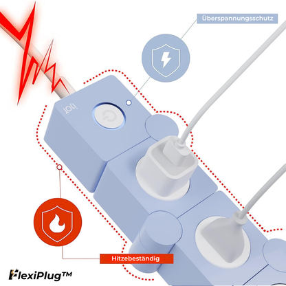 Flexiplug – Stopcontactstrip voor perfecte organisatie en veilig opladen [50% korting]