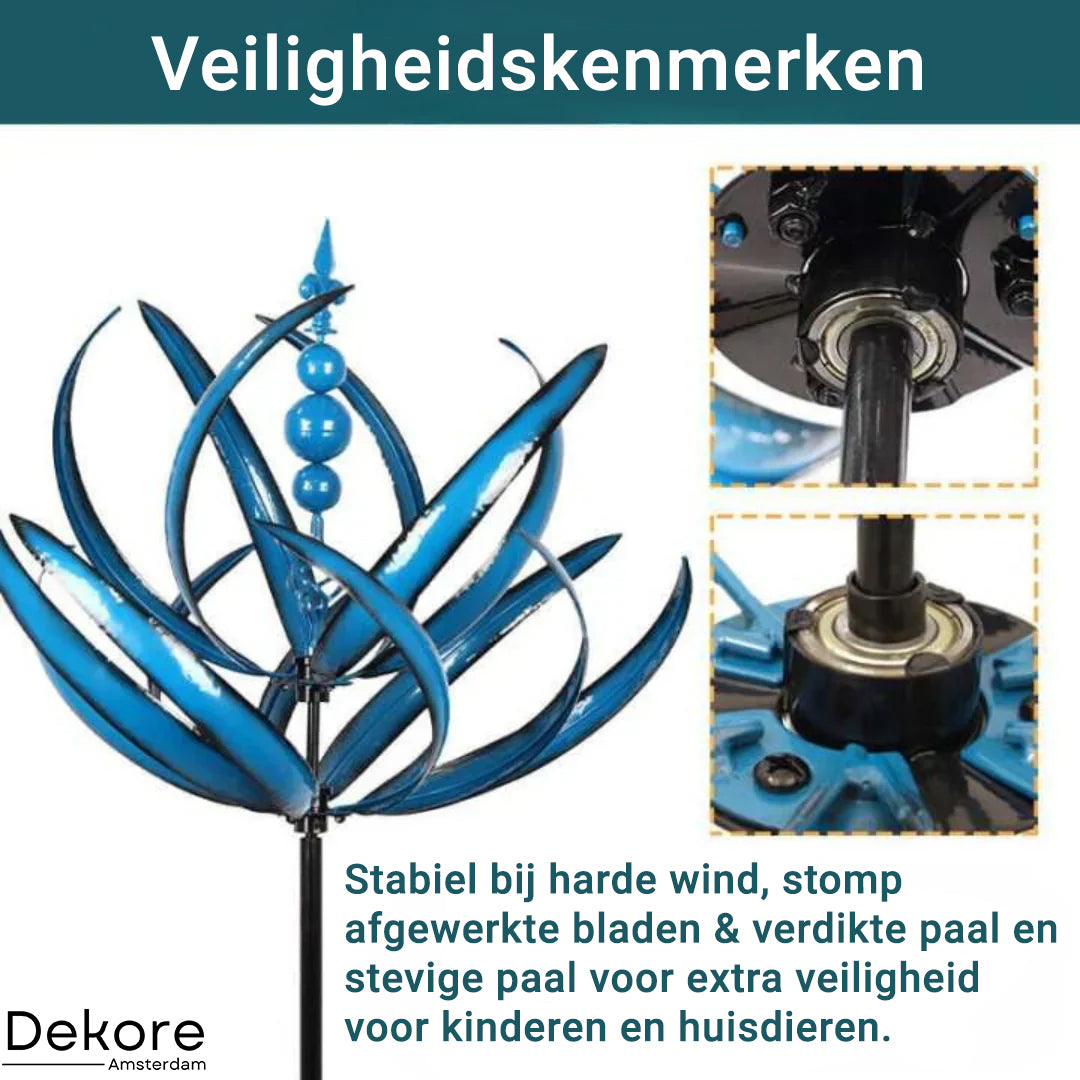 50% korting | MetalTwist™ Elegante windwijzer voor tuinen [Laatste dag korting]