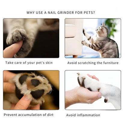 ClawCare™ – Elektrische Nagelvijl voor Honden & Katten | Stressvrij