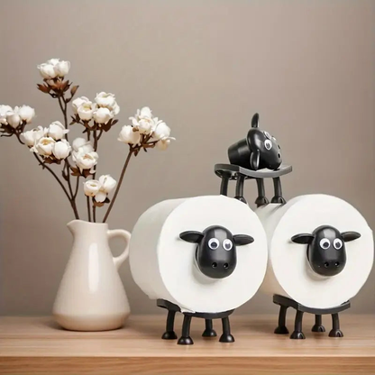 SheepyRoll™ – Decoratieve rolhouder voor stijlvolle en praktische opberging [1 + 2 Gratis]