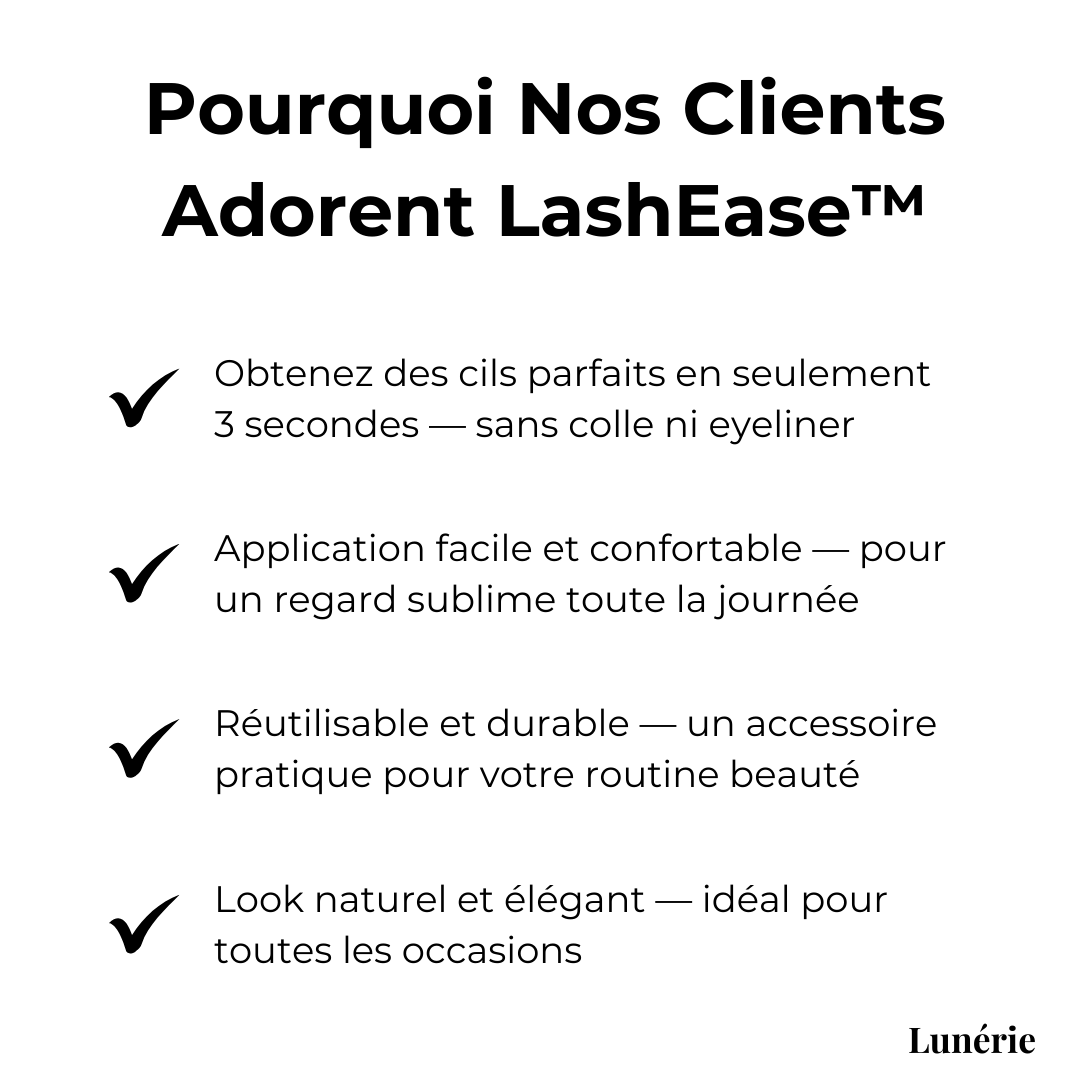 LashEase– Zelfklevende Nepwimpers voor een natuurlijke en eenvoudige applicatie met gemak [50% Korting]