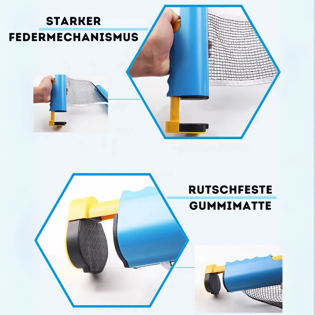 TableFlex™ – Tafeltennisplezier in een handomdraai voor binnen en buiten [50% Korting]