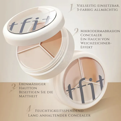 Tfit™ Driekleurige Concealer – Kleurcorrectie voor een Stralende Teint [1+1 Gratis]