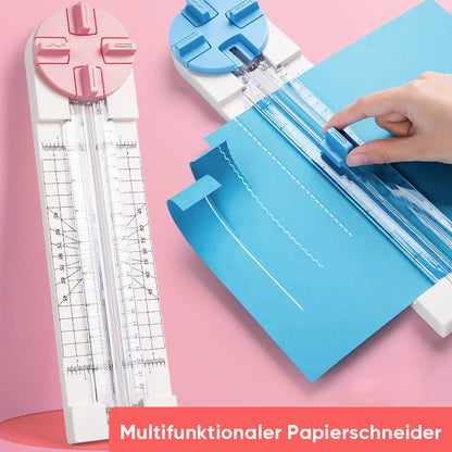 OmniCut™ – 4-in-1 Multifunctionele Papiersnijder voor Nauwkeurig Snijden